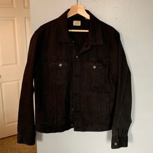 J. Crew black denim jacket